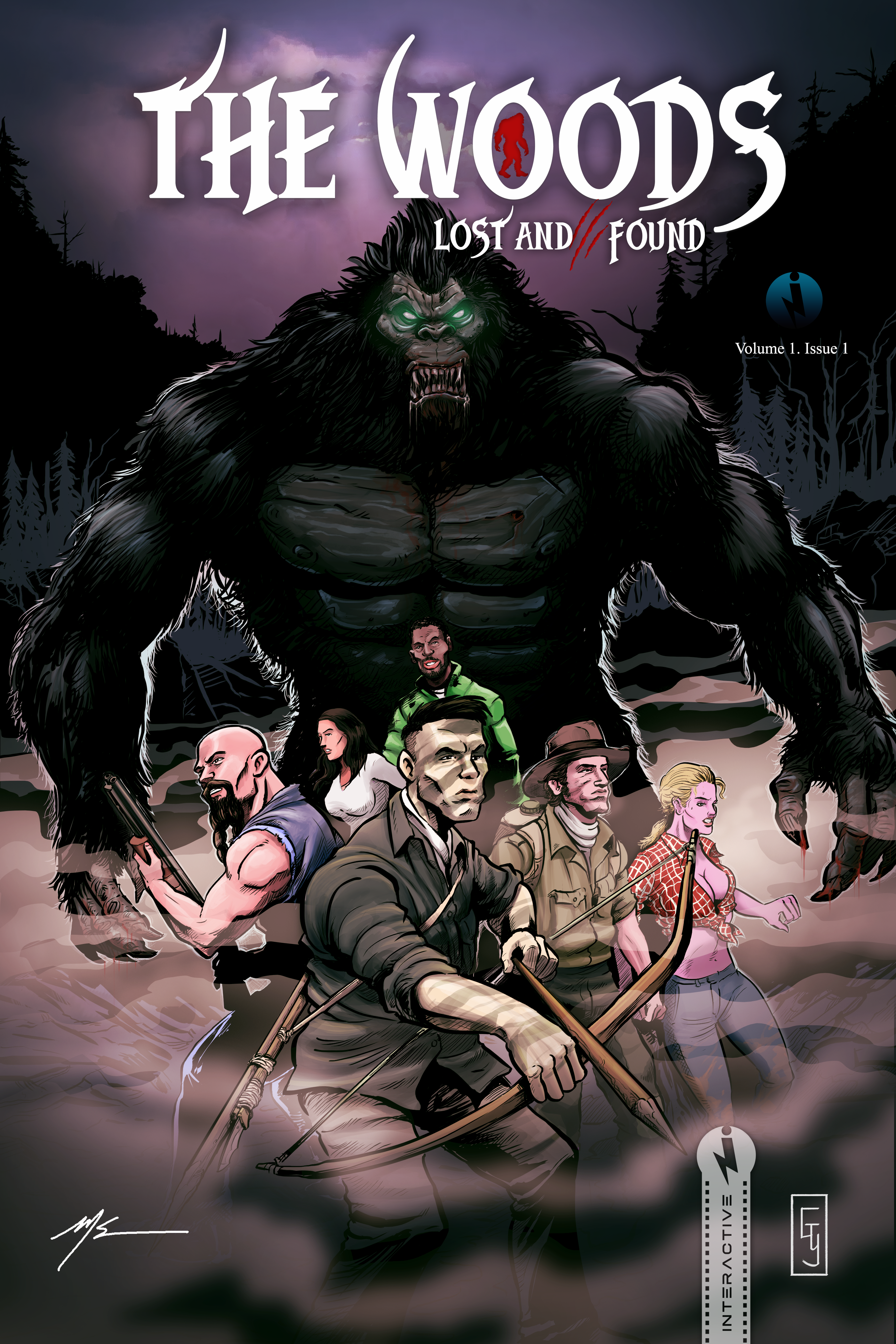 The Woods: Lost & Found - Issue 1 Cover